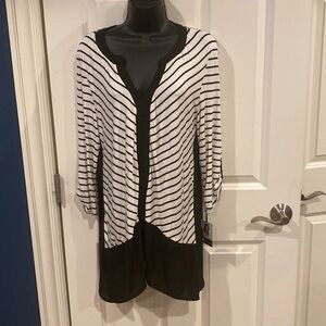 XL Valerie Bertinelli with sheer black back - New with tags